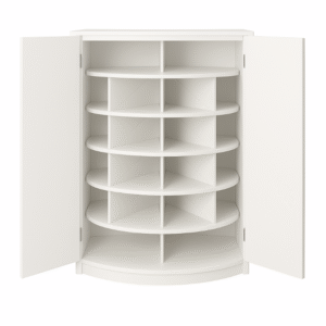 SUPER PROMOÇÃO – Sapateira Carrossel 360º – Organizador Giratório para 24 Pares