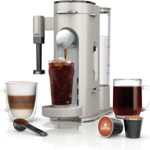 Cafeteira Ninja Pod com espumador de leite integrado