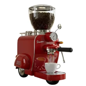Vespa koffiemachine – Retro charme en ongeëvenaarde smaak! | 60% korting, tijdelijke actie!